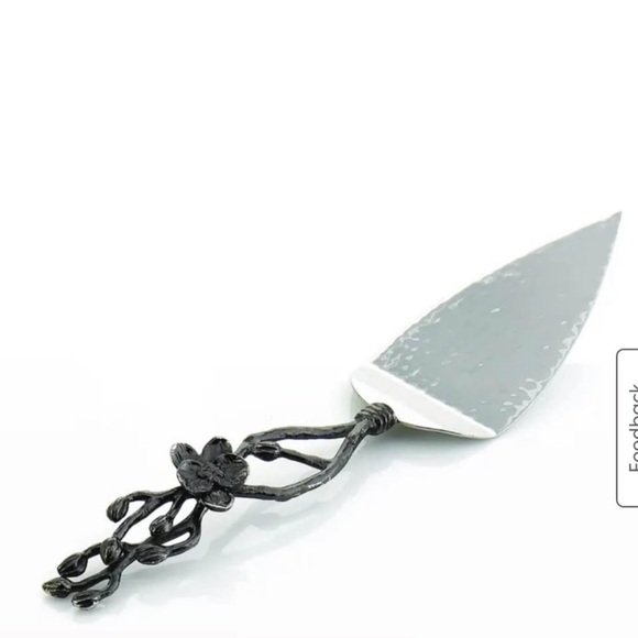 Elegant Floral Handle Cake Server (Michael Aram) - Picture 1 of 3